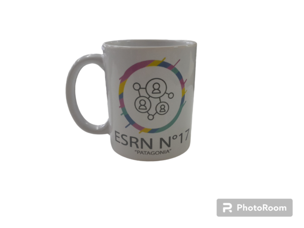 Taza ceramica Blanca con logo